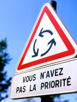 Be sure to follow the French rules of the road